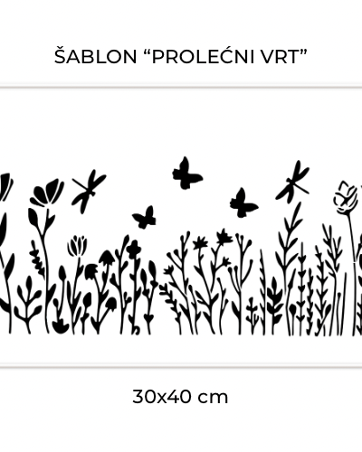 ŠABLON „PROLEĆNI VRT“