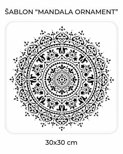 ŠABLON „MANDALA ORNAMENT“