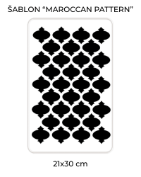 ŠABLON „MAROCCAN PATTERN“