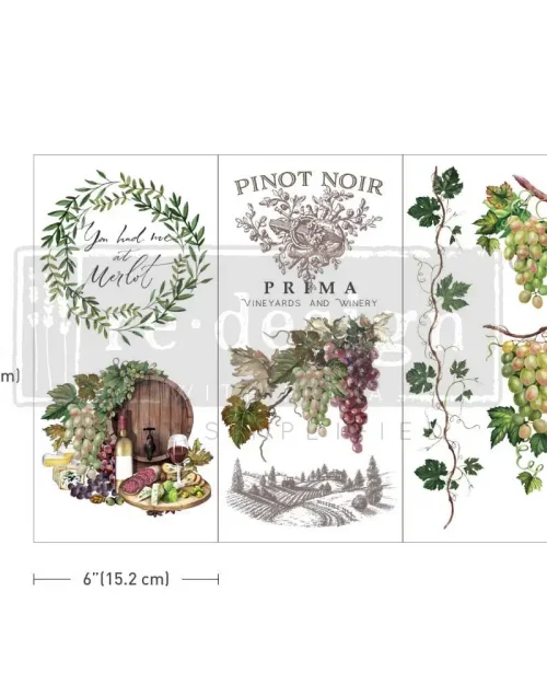 REDESIGN WITH PRIMA DECOR TRANSFER® – WINE