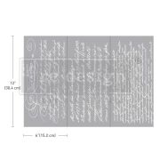 REDESIGN WITH PRIMA DECOR TRANSFER® – SECRET LETTER II