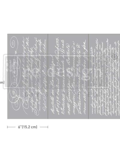 REDESIGN WITH PRIMA DECOR TRANSFER® – SECRET LETTER II