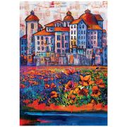 REDESIGN WITH PRIMA A1 DECOUPAGE FIBER – VILLAGE IN COLOR