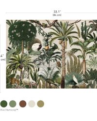 REDESIGN WITH PRIMA A1 DECOUPAGE FIBER – JUNGLE BLOOM