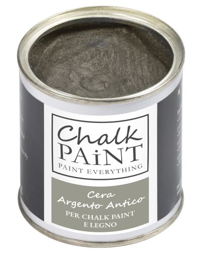 DEKORATIVNI VOSAK 250ml – Metalik Antik Srebrni – Chalk Paint Everything® 250ml