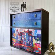 REDESIGN WITH PRIMA A1 DECOUPAGE FIBER – VILLAGE IN COLOR