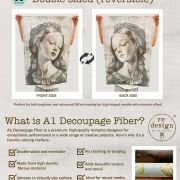 REDESIGN WITH PRIMA A1 DECOUPAGE FIBER – FLORAL DREAM