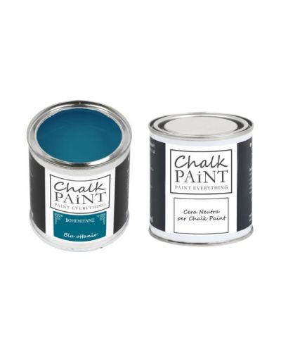 PROMOTIVNI KOMPLET  Boja Blu Ottanio 250ml + Vosak 250ml