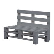 Panchina pallet Grigio Antracite min